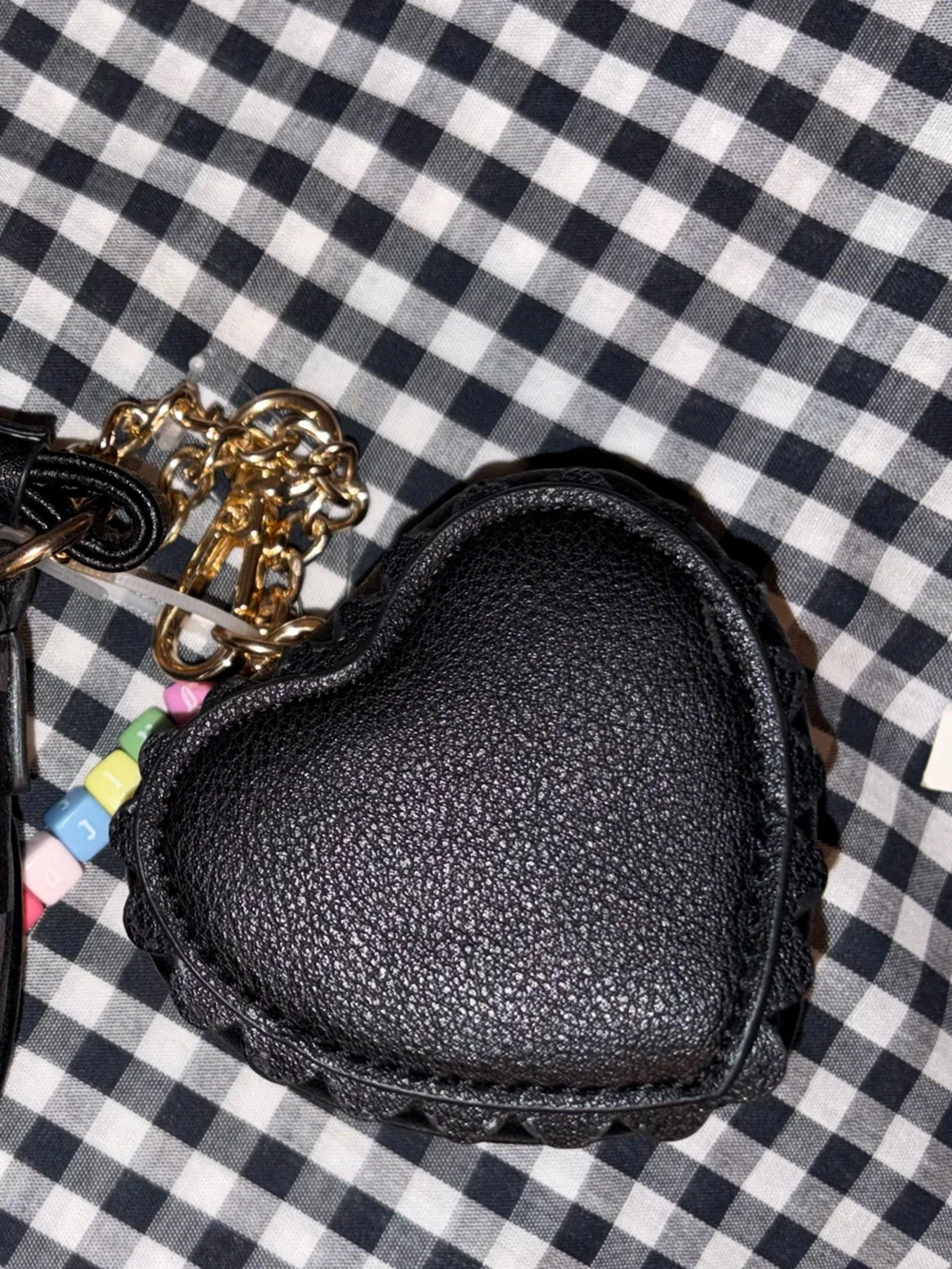 Juicy Couture heart wallet keychain bag charm